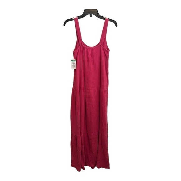 bb Dakota by Steve Madden raspberry tiered maxi - Picture 10 of 13